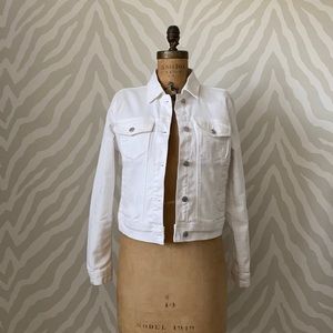 White Jean Jacket